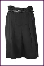 black belted mamala maternity skirt