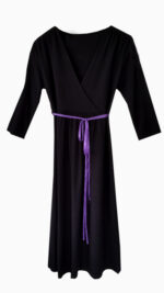 Maternity Black VNeck Dress - Image 6