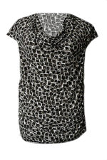 Pregnancy Stretch Knit Top- Alexia Brush Print - Image 4