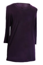 Pregnancy Tunic Top- Twist Neckline - Image 4