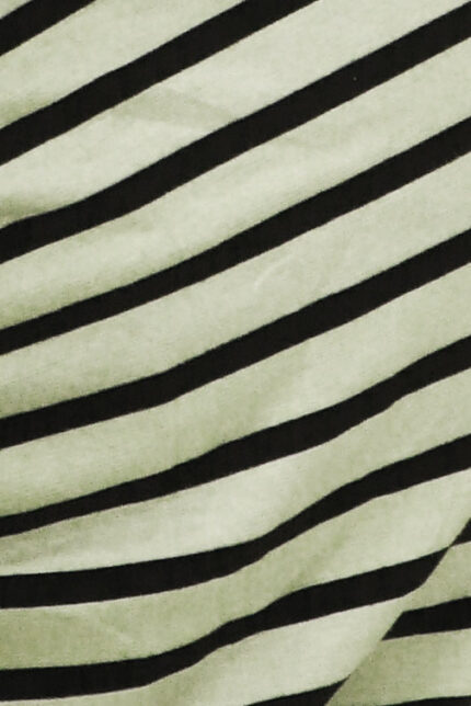 navy stripe fabric swatch
